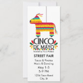 シンコデマヨピナタパーティー 招待状 (正面)