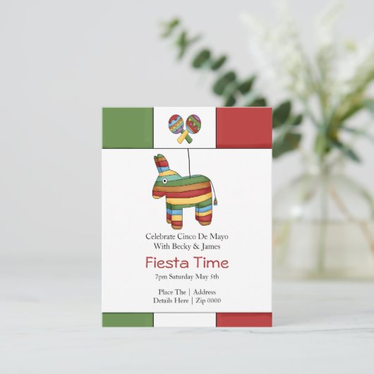 シンコデマヨピナタフィエスタパーティー 招待状 (スタンド正面)