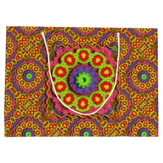 シンコデマヨピナタ抽象芸術 ラージペーパーバッグ (裏面)