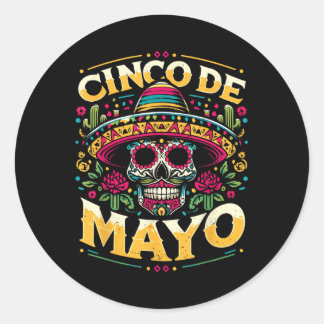 シンコデマヨフィエスタおもしろいファミリーマッチ5 De Mayo ラウンドシール