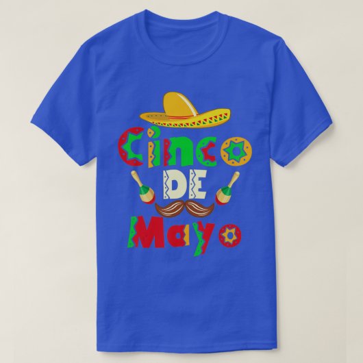 シンコデマヨフィエスタサプライズカミーサ5 De Mayo Viv Tシャツ (デザイン正面)
