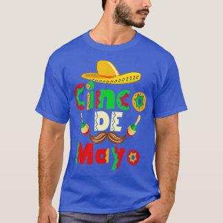 シンコデマヨフィエスタサプライズカミーサ5 De Mayo Viv Tシャツ