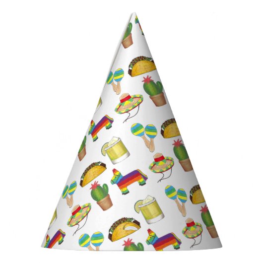 シンコデマヨフィエスタタコピナタマルガリタマラカス パーティーハット (左)