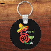 シンコデマヨフィエスタデザインカミサ5デマヨヴィバ キーホルダー (正面)