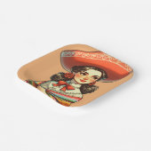 シンコデマヨフィエスタパーティーフリットフェスティバル ペーパープレート (傾斜あり)