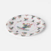 シンコデマヨフィエスタ水彩カクタス ペーパープレート (アングル)