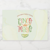 シンコデマヨフィエスタ リキュールボトルラベル (シングルラベル)