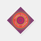 シンコデマヨフェスタ万華鏡のように千変万化するパターンパーティー スタンダードカクテルナプキン (角)