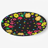 シンコデマヨフローラフォークアート&マラカス ペーパープレート (アングル)