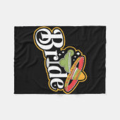 シンコデマヨブライドソンブレロマーガリータパーティーメキシコ フリースブランケット (正面(横))