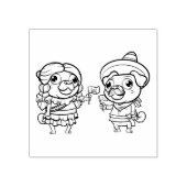 シンコデマヨプグススタンプ ラバースタンプ (インプリント)