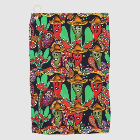 シンコデマヨペッパー ゴルフタオル (正面)