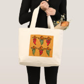 シンコデマヨペッパー ラージトートバッグ (正面(商品))