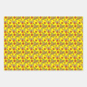 シンコデマヨマラカス'ソンブレロス ラッピングペーパーシート (正面3)