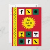 シンコデマヨメキシカンインスパイアキハガキ ポストカード (正面/裏面)