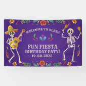 シンコデマヨメキシカンフィエスタの誕生日カスタム 横断幕 (横)