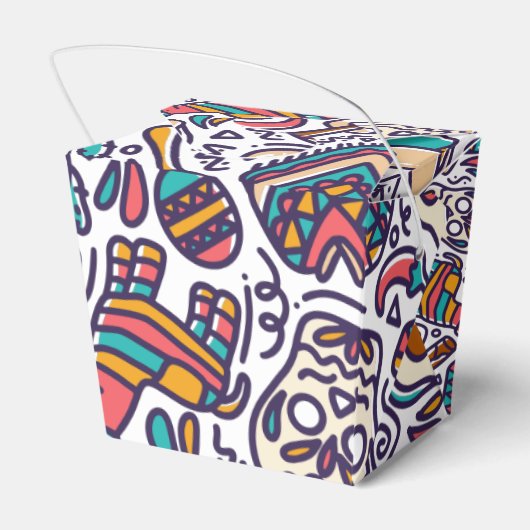 シンコデマヨメキシカンフィエスタシームレスパターン フェイバーボックス (裏面サイド)