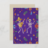 シンコデマヨメキシカンフィエスタスカル サンキューカード (正面/裏面)