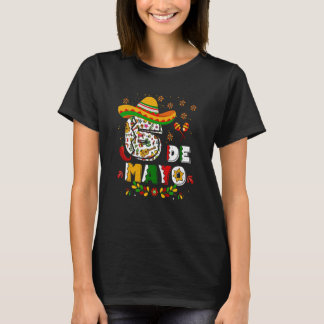 シンコデマヨメキシコパーティーソンブレロメキシコ6 De M Tシャツ