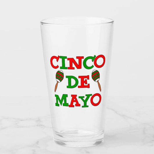 シンコデマヨメキシコパーティー タンブラーグラス (正面)
