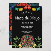 シンコデマヨメキシコパーティー 招待状 (正面/裏面)