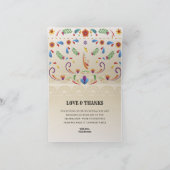 シンコデマヨメキシコフィエスタデッドスカルカスタム サンキューカード (内部)