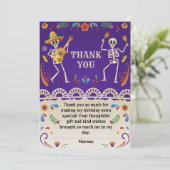 シンコデマヨメキシコフェスタの誕生日 サンキューカード (スタンド正面)