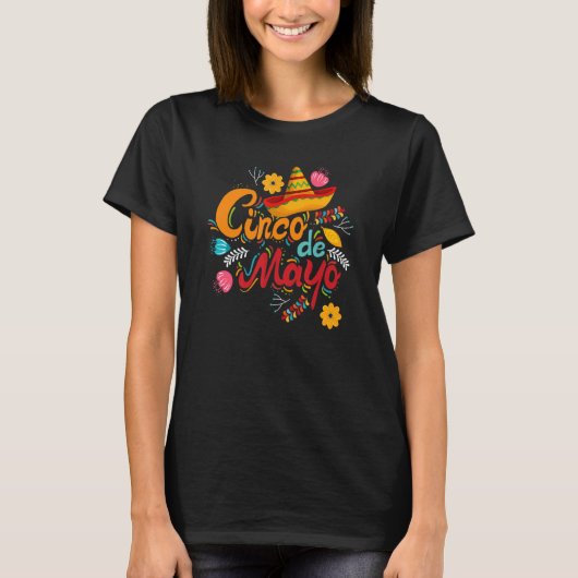 シンコデマヨメキシコフェスタ5 De Mayo Tシャツ (正面)
