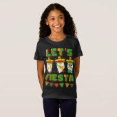 シンコデマヨメキシコ格言レッツフィエスタ Tシャツ (正面フル)