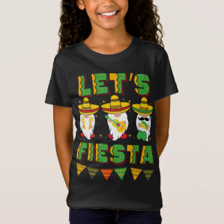 シンコデマヨメキシコ格言レッツフィエスタ Tシャツ