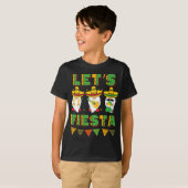 シンコデマヨメキシコ格言レッツフィエスタ Tシャツ (正面フル)