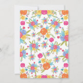 シンコデマヨメキシコ誕生日 招待状 (裏面)