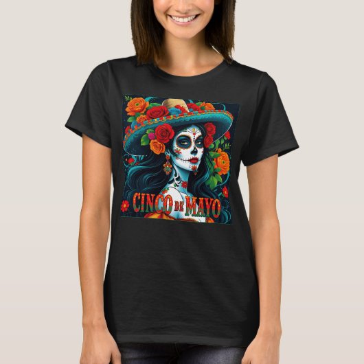 シンコデマヨメキシコ Tシャツ (正面)