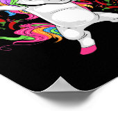 シンコデマヨユニコーンメキシコソンブレロハット ポスター (角)