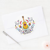 シンコデマヨロクラシックーナルステッカー ラウンドシール (封筒)