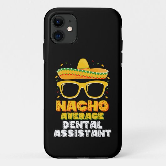 シンコデマヨーの歯科助手はナチョ平均ではない Case-Mate iPhoneケース (裏面)