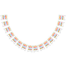 シンコデマヨ誕生日おもしろいパウ バンティングフラッグ