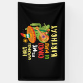 シンコデマヨ誕生日ホーリーグアカモールメキシコ 横断幕 (縦)