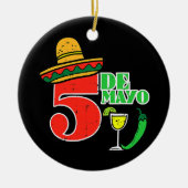 シンコデマヨ5シンコデマヨメキシコフェスタ セラミックオーナメント (正面)