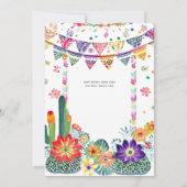 シンコデムオウおもしろいキャットフィエスタパーティー時間 招待状 (裏面)