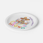 シンコデムオウカワイキャットフィエスタカスタムパーティー ペーパープレート (アングル)