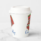 シンコデメイサラペ8oz紙カップ 紙コップ (左)