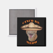 シンコデモウキャットシンコデマヨメキシコ マグネット (正面/裏面)