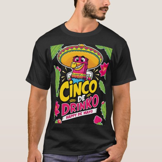 シンコドリンクハッピードマヨ Tシャツ (正面)