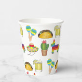 シンコ祝デマヨフィエスタタコピニャタサボサボサボテン 紙コップ (左)