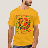シンコ カラウェーブ ゴールド Tシャツ (正面)