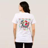 シンコ カラウェーブ トライブレンドＴシャツ (裏面全面)
