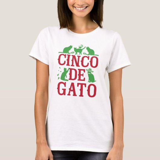 シンコ・デ・ガト Tシャツ (正面)