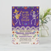 シンコ・デ・マイオ メキシコ フィエスタ ウェディング シャワー カスタム 招待状 (スタンド正面)