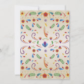 シンコ・デ・マイオ メキシコ フィエスタ ウェディング シャワー カスタム 招待状 (裏面)